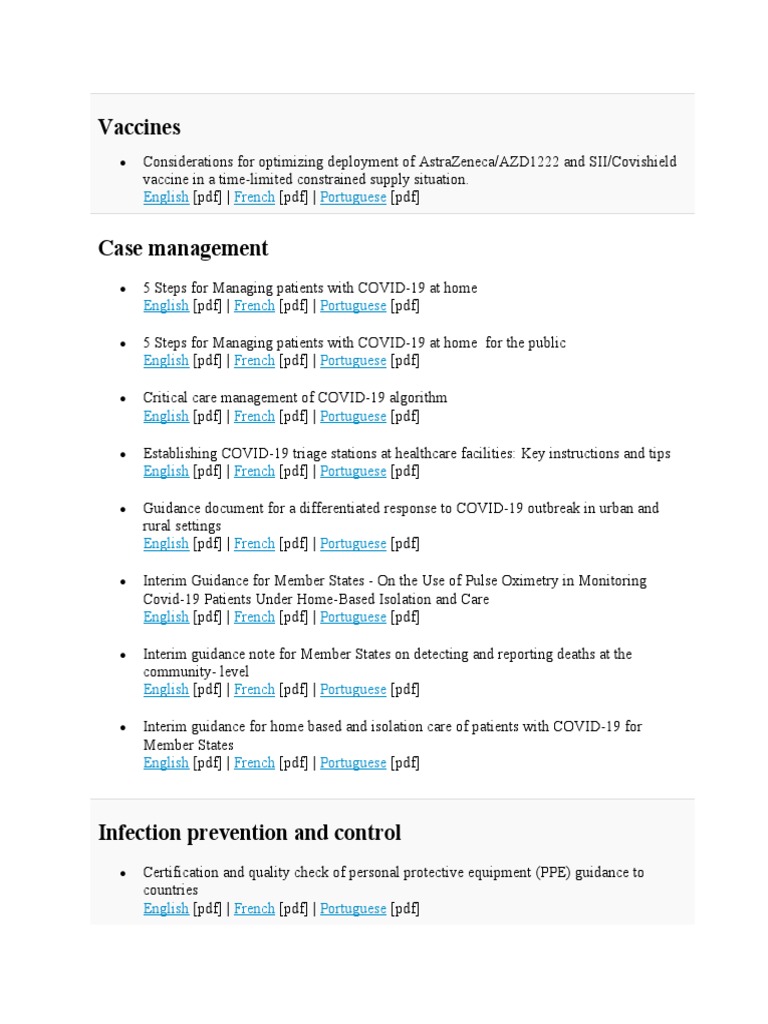Vaccines | PDF