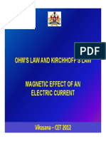 OHM'S LAW AND KIRCHHOFF'S LAW: KEY CONCEPTS IN ELECTRIC CIRCUITS