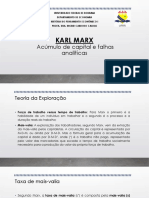 Karl Marx: Teoria da Mais-Valia e Composição Orgânica do Capital