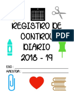 REGISTRO DE ACCIONES - Paradocente 2018-19