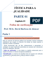 Capítulo 01 - Folha de Verificação