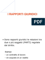 Contenuto Dei Rapporti Giuridici