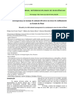 PDF) Biossegurança no manejo de animais silvestres em áreas de confinamento  no Estado do Piauí