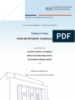 TRABAJO FINAL Viaje