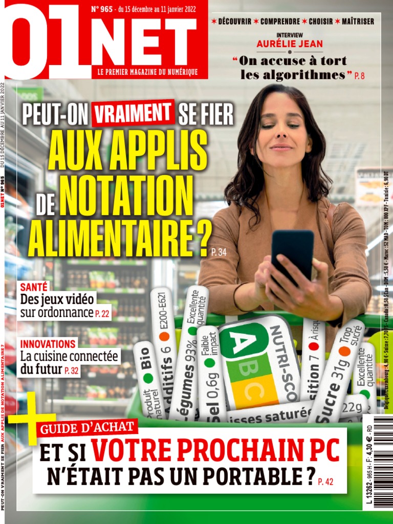 Magazine 01net N965 Du 15 Decembre Au 11 Janvier 2022 | PDF ...