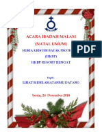 Acara Natal Umum 24 2018 (Indonesia)