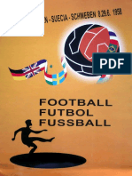 Futbol World Cup 1958, Suecia (Importadores Peruanos)