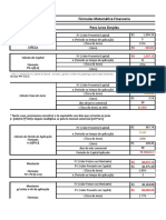 Fórmulas Matemática Financeira