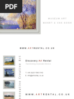 Museum Art Monet Van Gogh Art Museum Collectio Monet Van Gogh Rentalcouk