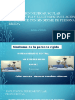 Facilitación Neuromuscular Propioceptiva Y Electroestimulación en Paciente Con Síndrome de Persona Rígida