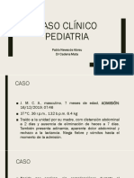 Caso clínico de Enfermedad de Hirschsprung en lactante de 7 meses