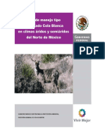 Plan de Manejo Tipo para Venado Cola Blanca (Odocoileus Virginianus) en Climas Áridos y Semiáridos Del Norte de México