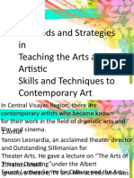 Presentation in Contemporary Arts