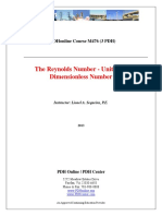 The Reynolds Number - Units in a Dimensionless Number, Lionel a. Sequeira, 2013, 27 Pg