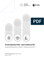 Rozwoj Regionalny Polski - Raport Analityczny 2021