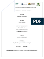 U5 Mapa Mental - Implementacion de La Estrategia