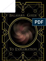Balasars Guide To Exploration