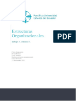 Estructuras Organizacionales