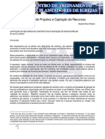 Aula 5 - Elaboração e Captação de Recursos para o Projeto