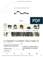 Los Panchitos - Los Temibles 'Chavos Banda' de Los Ochenta