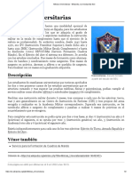 Milicias Universitarias - Wikipedia, La Enciclopedia Libre