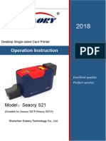 Seaory S21 Card Printer User Manual