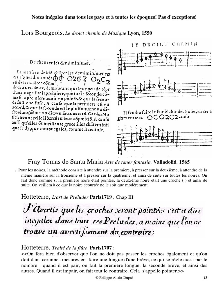 Notes Inégales | PDF | Études des langues étrangères