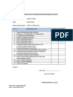 Daftar Kelengkapan Dokumen Dan Pendukung Dupak