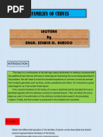 DE LEC 1b FAMILIES OF CURVES