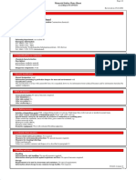 CP 675 T-Firestop Board MSDS