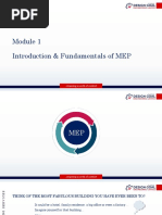 MEP Foundation - Module 1