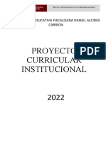 Proyecto Curricular Institucional-2022-Primaria - Secundaria 15nov PDF