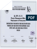 (Basilan) Const. of 100 Units of Core Shelter With Solar Powered Light and Water System Component, Solar Street Light and Linear (Drain Grate) Canal System