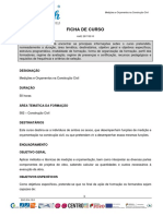 582 - Ficha de Curso - Medidor Orçamentista Oficial Certificado