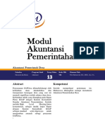 Modul AKPEM - Akuntansi Pemerintahan Desa