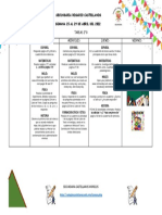 Secundaria Rosario Castellanos Semana 25 Al 29 de Abril Del 2022