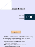 Project Eduvid: by - Narendra Sisodiya