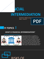 Risks of Financial Intermediation by Monico Princess Ara D.