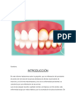 Copia de Informe de Gingivitis