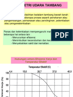 Ventilasi 1b. Psikometri Udara Tambang