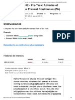 Week 02 - Pre-Task - Adverbs of Frequency and The Present Continuous