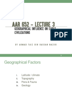 Aar 652 - Lecture 3