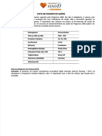 Lista de Exames de Saúde - Programa 100D