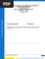 Taller I (Teoria de Conjuntos)