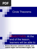 Circle Theorems