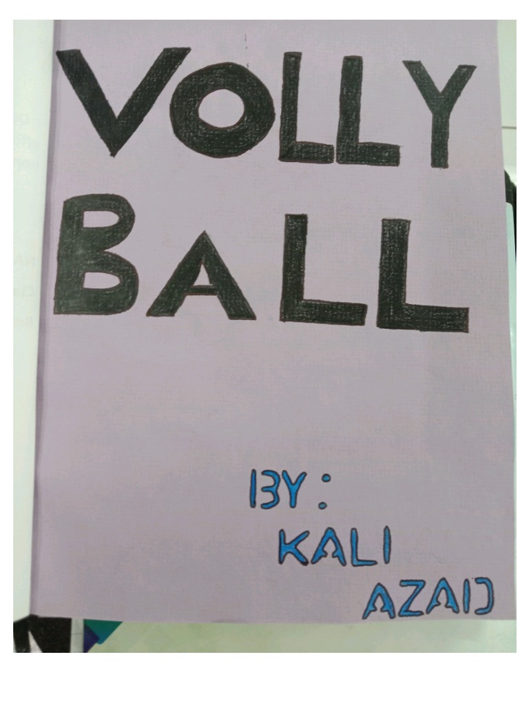Volleyball Pe Practical Pdf