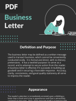 Business Letter