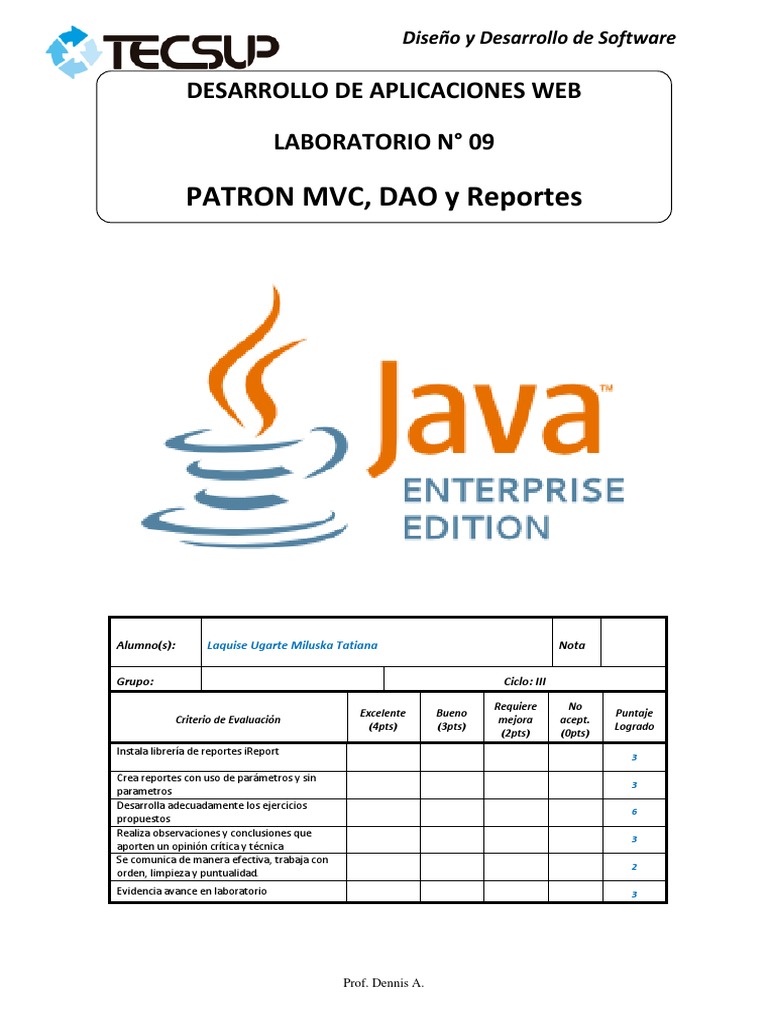Reportes en Aplicaciones Web con iReport | PDF | Aplicaciones y ...