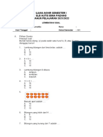 Soal Matematika Kelas 2 Semester 1 SDLB