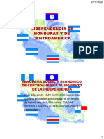 4.1. Independencia de Honduras y de Centroamerica
